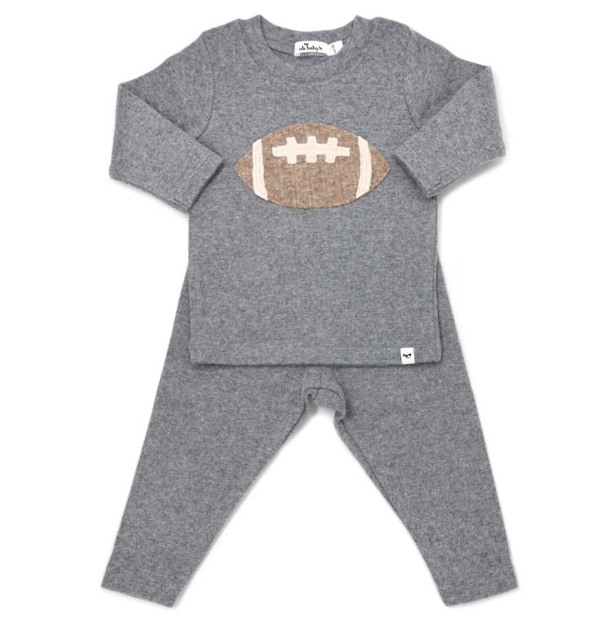 Football Ribbed 2 PC Set