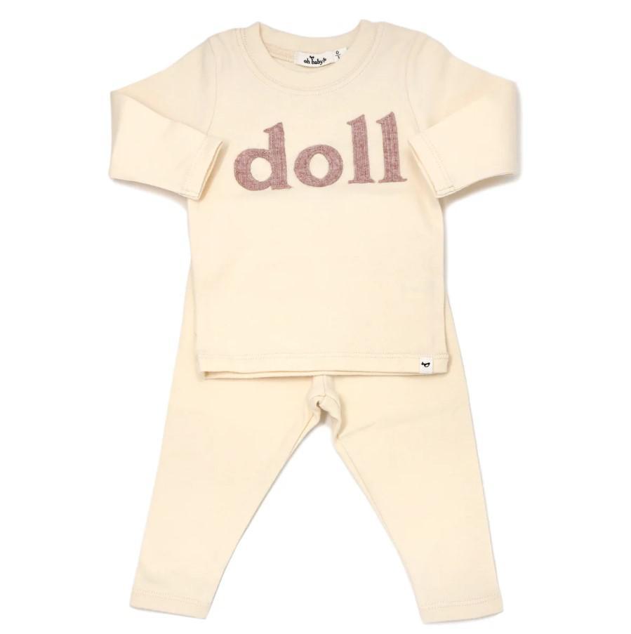Doll Ribbed 2 PC Set