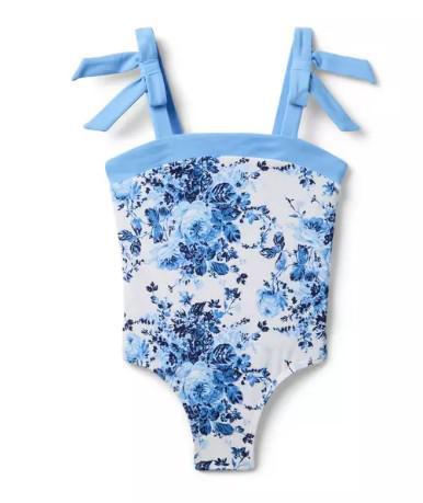 Floral Bow Swimsuit
