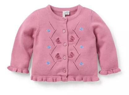 Butterfly Ruffle Cardigan