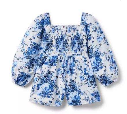 Emma Smocked Romper