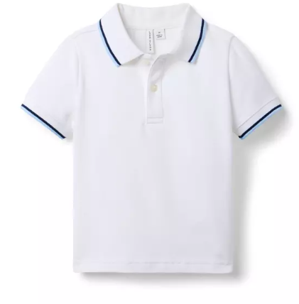 Stripe Trim Polo