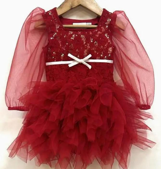 Ruby Lace Baby Dress