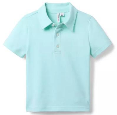 Mint Chip Pique Polo