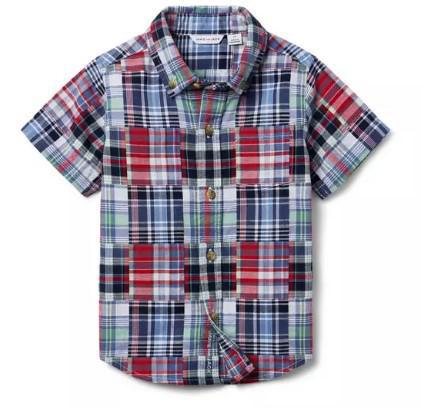 Madras Patchwork Shirt
