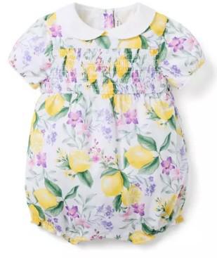 Lemon Floral Romper