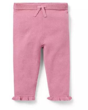 Flower Pocket Sweater Pant