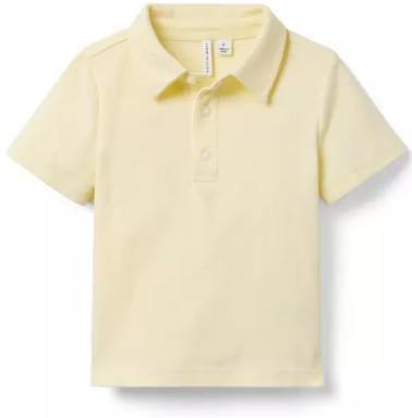 Buttermilk Pique Polo