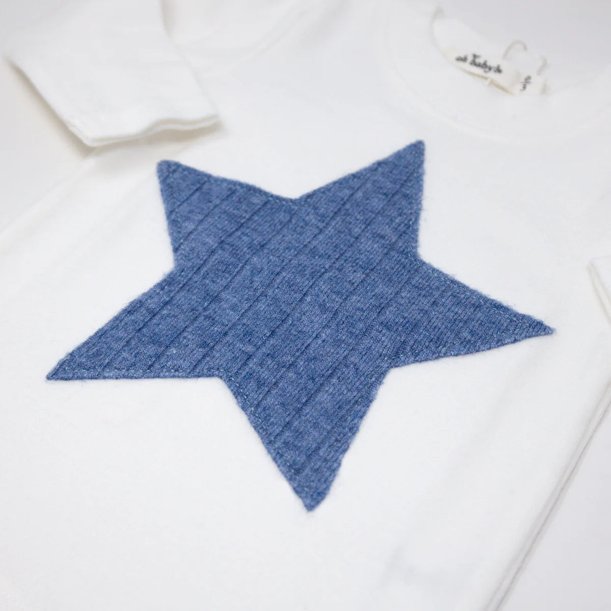 Blue Ribbed Star 2 PC Set