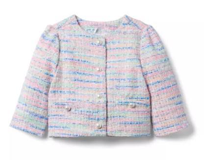 Pink Tweed Jacket