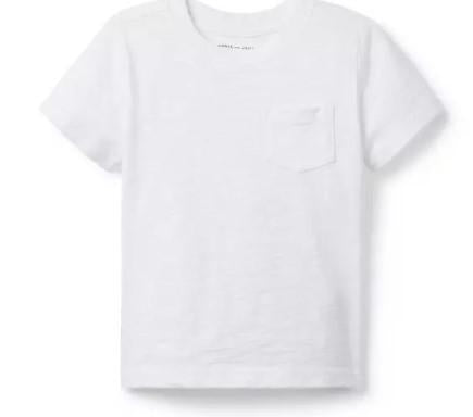 White Slub Tee
