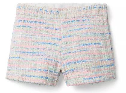 Pink Tweed Short