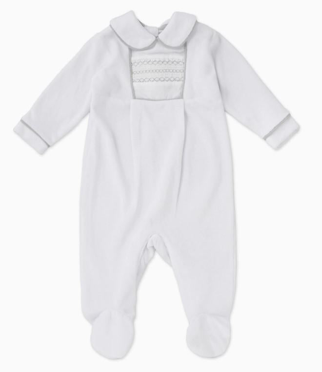 White Velour All in One