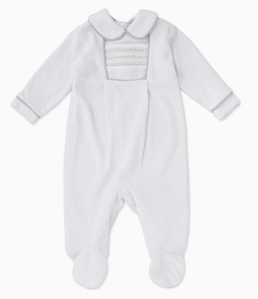 White Velour All in One