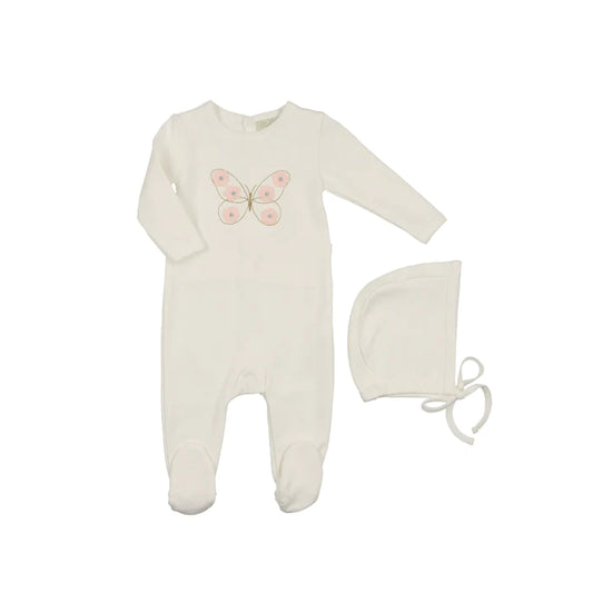 Fluttered Fleurs Footie